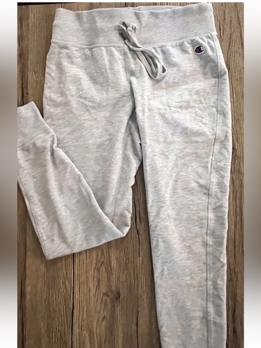 Women’s Grey Drawstring Champion Joggers Size Medium
